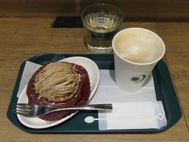今日のケーキセット イタリア栗の濃厚モンブラン プロント ｊ ｄの備忘録
