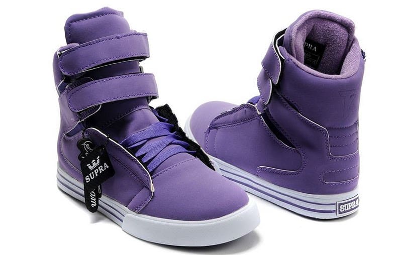 紫白でメンズスープラtkソサエティー靴 - supra404 - ファッション スニーカー