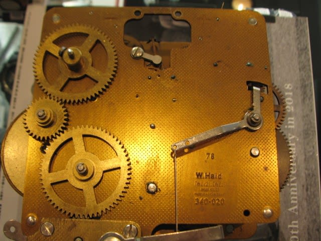 キンツレ置き時計を修理です 正ちゃんの時計修理ブログ たからや時計店