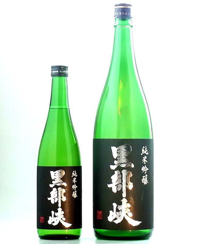 黒部峡 純米吟醸 富の香（黒ラベル） - 富山の地酒ファン倶楽部