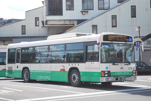 奈良交通のｌｋｇ代ノンステ 斬剣次郎の鉄道 バス斬り
