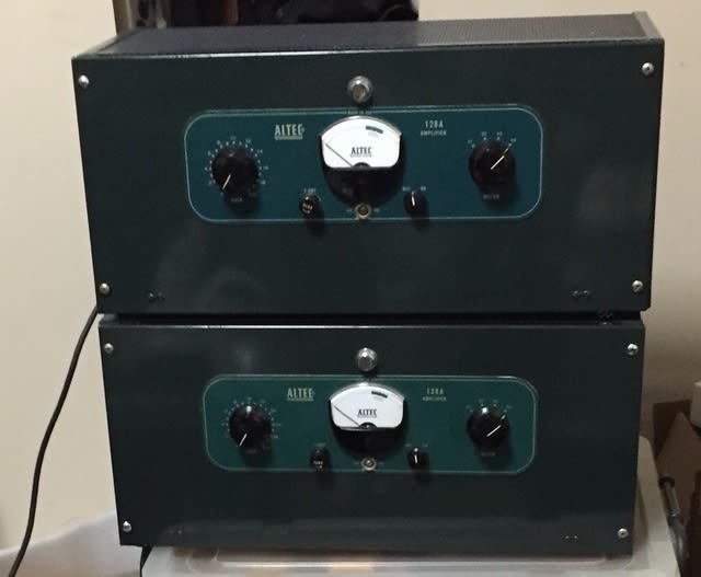 Altec 128A Amplifiers - Western Electric 何でも骨董団 Altec 128A Amplifiers - Western Electric 何でも骨董団