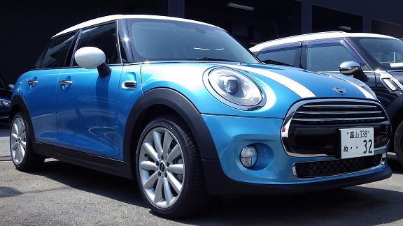 クリーンディーゼルエンジン新搭載 Mini Cooper D 5 Door 展示 In Mini富山 ハリアーrxの業務日誌