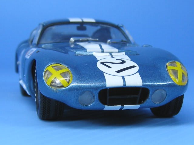 マーシュ　コブラ　デイトナ　クーペ　ニュルブルクリンク１９６５年　No.５６　白 マーシュ コブラ デイトナ クーペ ニュルブルクリンク1965年
