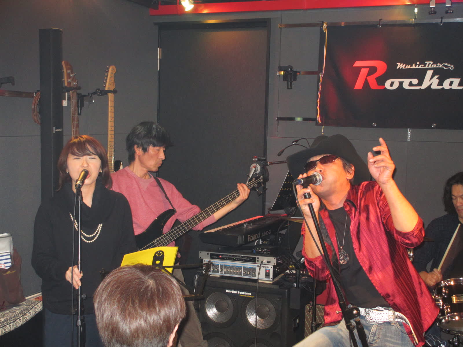 2014.12.13 Machine Gun Drive 忘年ライブ in Music Bar Rocka 熟年ｱｲﾄﾞﾙ ♪Rock