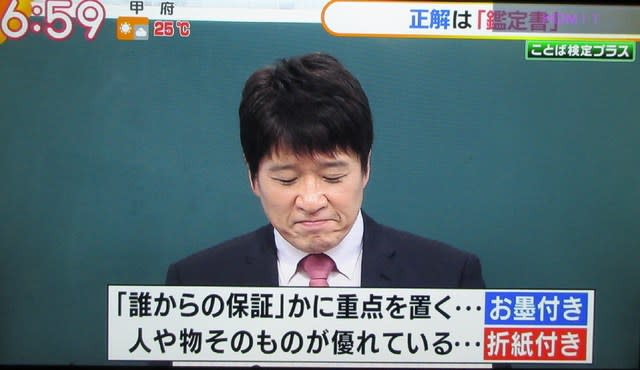 ことば検定 お天気検定 ニュース検定 ５月１週間の結果 独り居の充実ライフを求めて