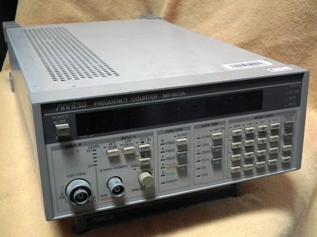 Anritsu アンリツ MF1601A FREQUENCY COUNTER 周波数カウンタ Anritsu アンリツ MF1601A FREQUENCY COUNTER 周波数カウンタ