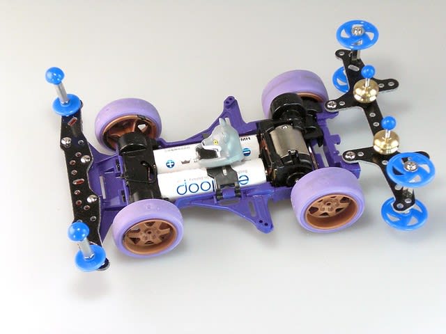 ミニ四駆 ファーストトライ パーツセットとローラー角度調整プレートセットを導入す Vsシャーシ Mini4wd あんた まるいもの好きだね