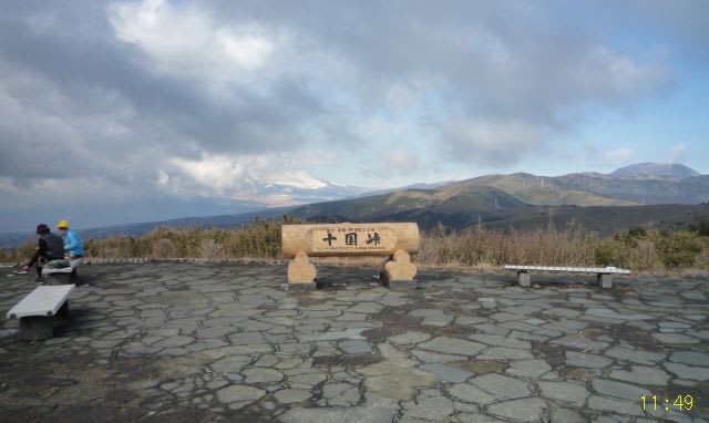 十国峠から富士山