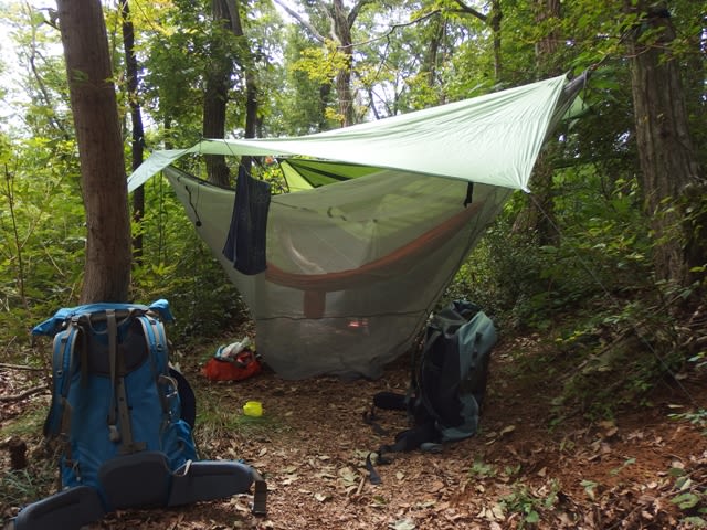 EXPED Hammock 集中講座 - その５ タープを使う - 凌 手記