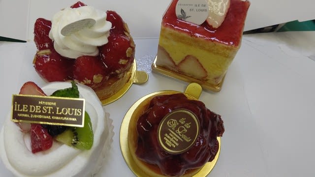 サンルイ島のケーキ といかわゆみこのピコパンダ 旅歩き食べ歩き