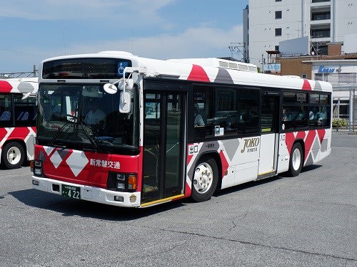 新常磐交通の元小田急車2 エルガ 町田営業所業務日報