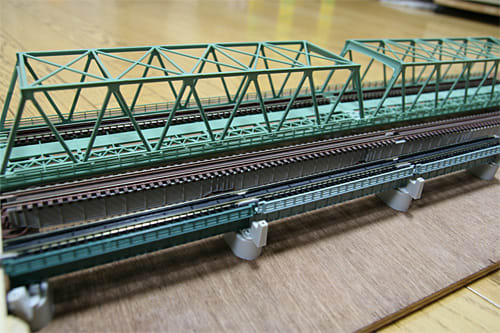 Ｎゲージ 鉄橋モジュール 2 - D-train