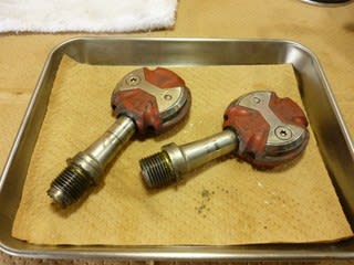 ペダルの清掃 取付け Speedplay Kinoの自転車日記 ペダルの清掃 取付け Speedplay Kinoの自転車日記
