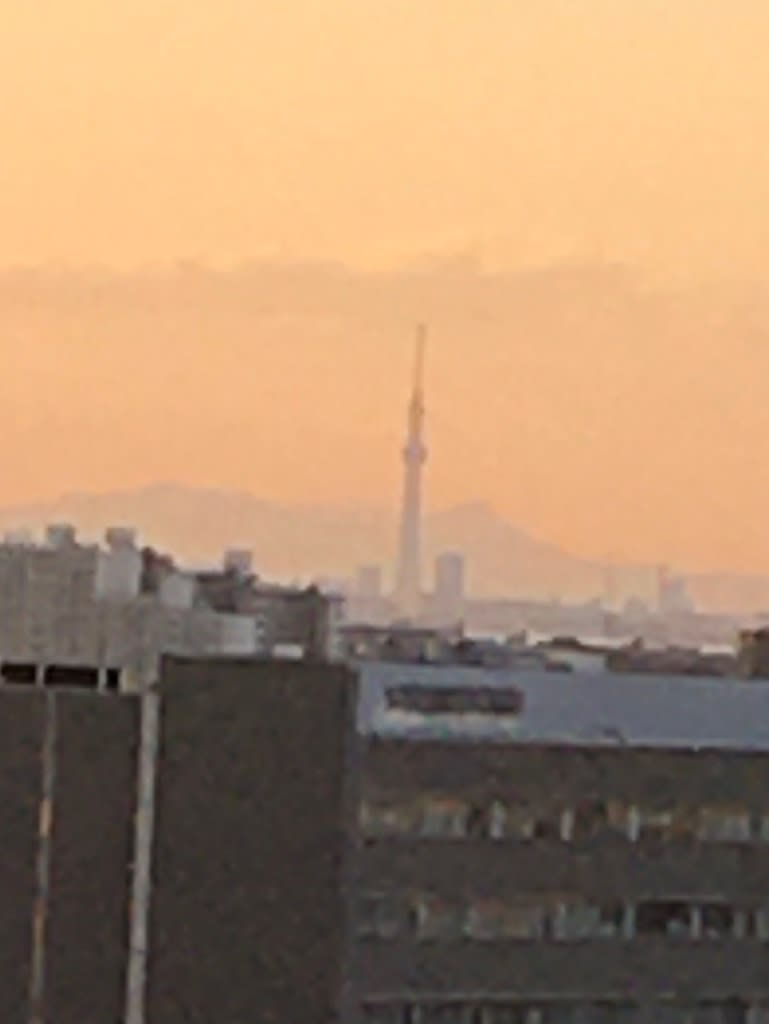 夕日が沈んでいきます 東京スカイツリーが見えます Ipadの解像度がiphoneより低いため粗いですね 良い天気が続きます 健康に感謝します 夕日が沈んでいきます 東京スカイツリーが見えます Ipadの解像度がiphoneより低いため粗いですね 良い天気が続きます 健康に感謝します