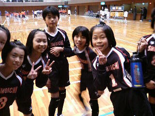 １１月２４日 いい顔 下市バレーボールクラブ