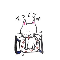 猫のイラスト Taiyamanekoと申します