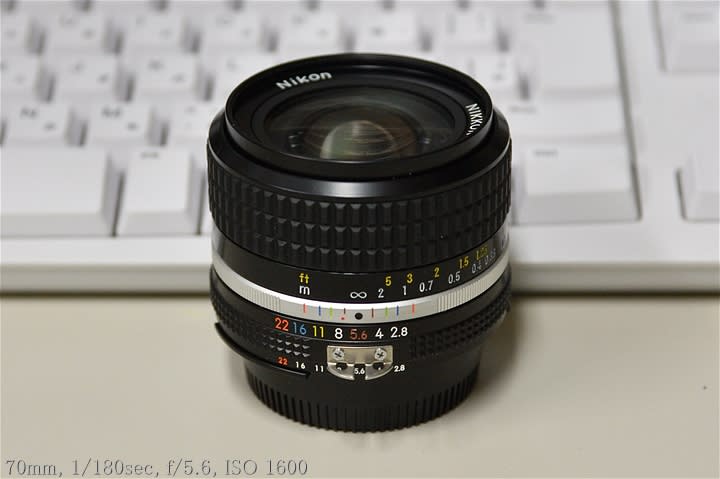 Ai-s NIKKOR 24mm f2.8 【光学美品】