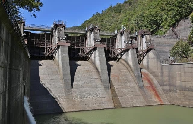 砥山ダム ダムの訪問記