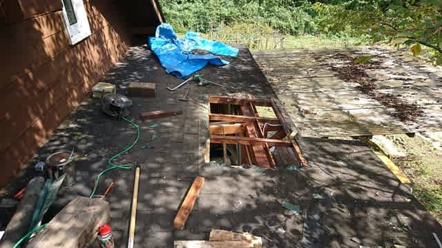 雨漏りの補修2 うたかたの夢暮らし 睡夢山荘にて Dream Life Of Siesta Hut