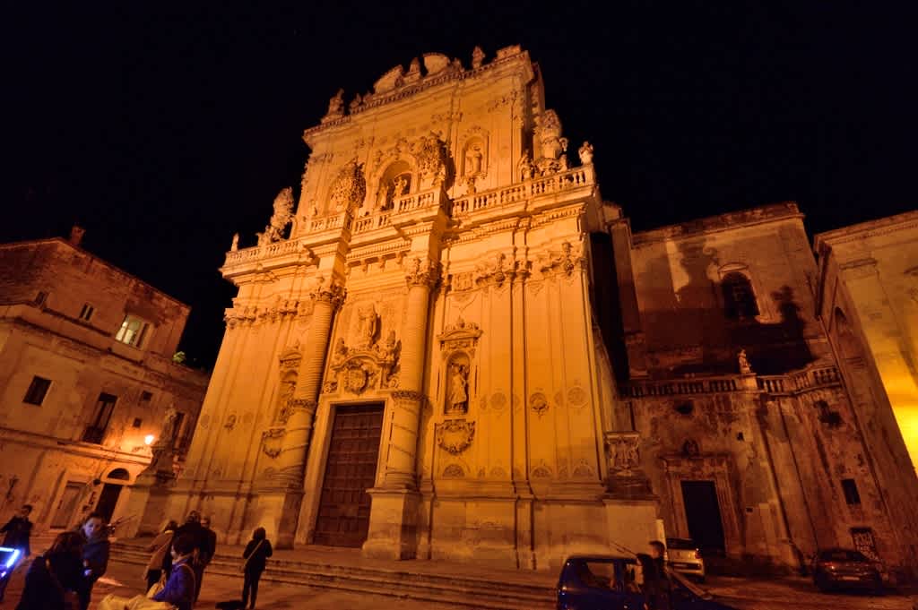 レッチェの夜景 イタリア 写真撮りまくり レッチェの夜景 イタリア 写真撮りまくり