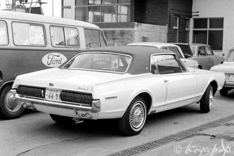 Mercury Cougar 1967 -01 小気味好いデザインのマーキュリー クーガー