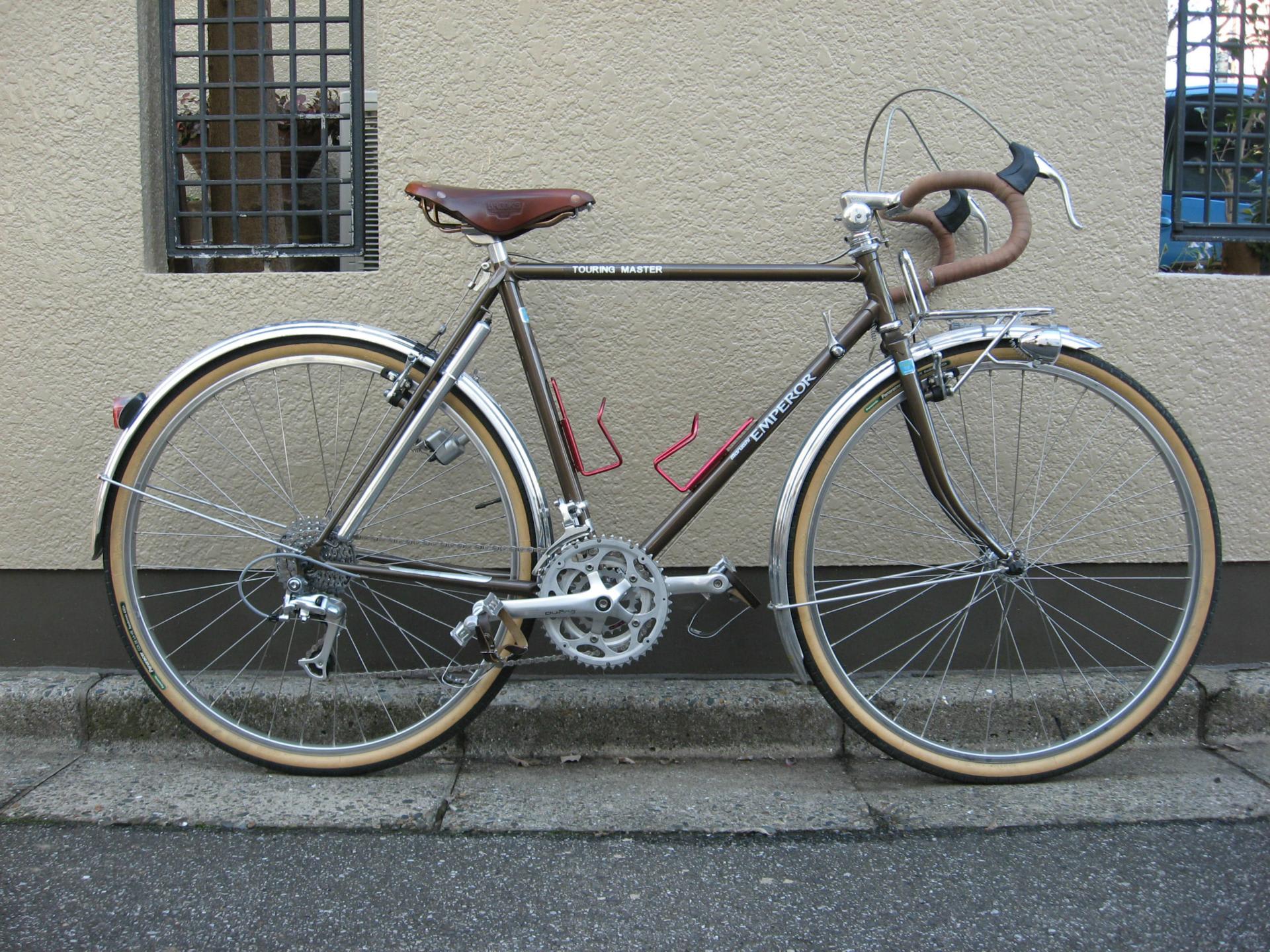 丸石エンペラー/ランドナー/70年代/クロモリ/石渡022 - 自転車本体