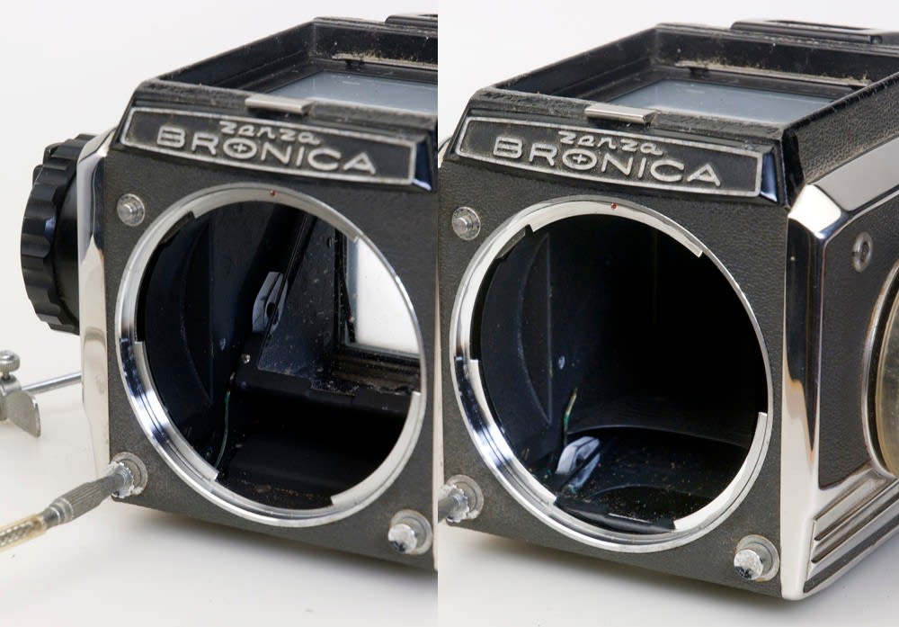 素敵な ゼンザブロニカ S2 6×6判一眼レフカメラ フィルムカメラ