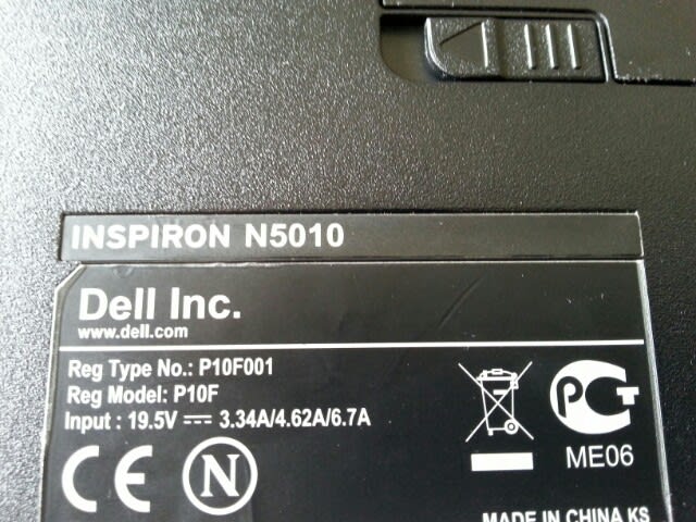 Dell inspiron n5010 установка ssd
