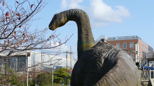 内灘町の恐竜