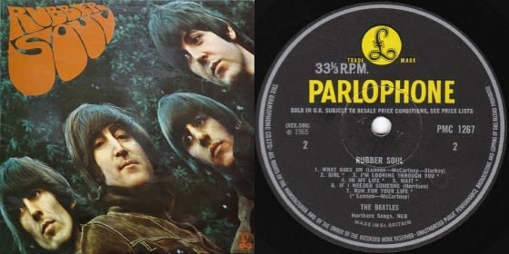 THE BEATLES☆RUBBER SOUL☆UK盤☆ラウドカット☆マト1/1-