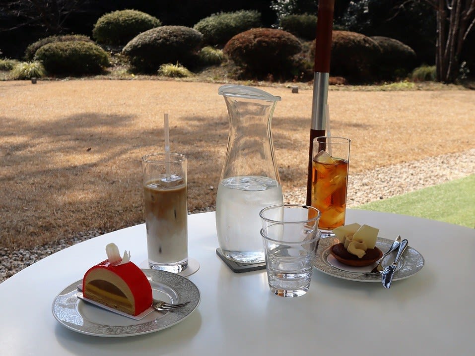 東京都庭園美術館 Cafe Teien カフェ庭園 のテラスで一休み 半谷範一の オレは大したことない奴 日記