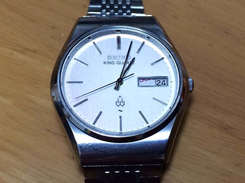 今日の腕時計 2/24 SEIKO KING QUARTZ 5856-8030 - しみずのプログ