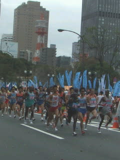 東京マラソン応援