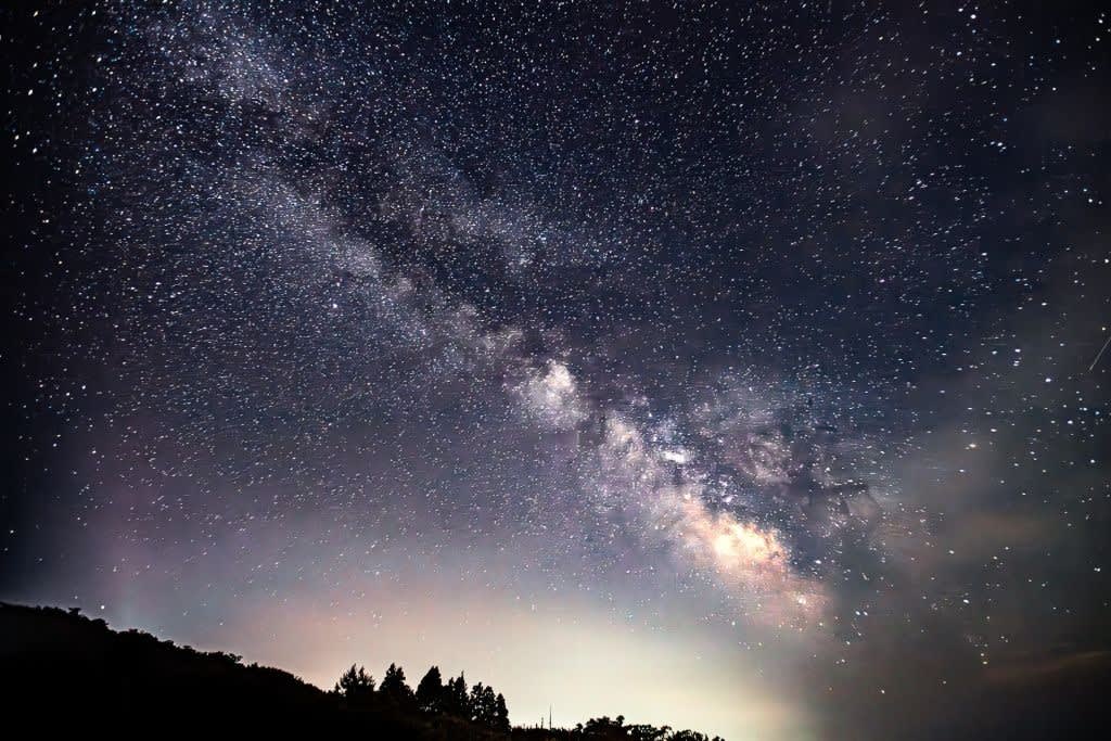 天の川の写真