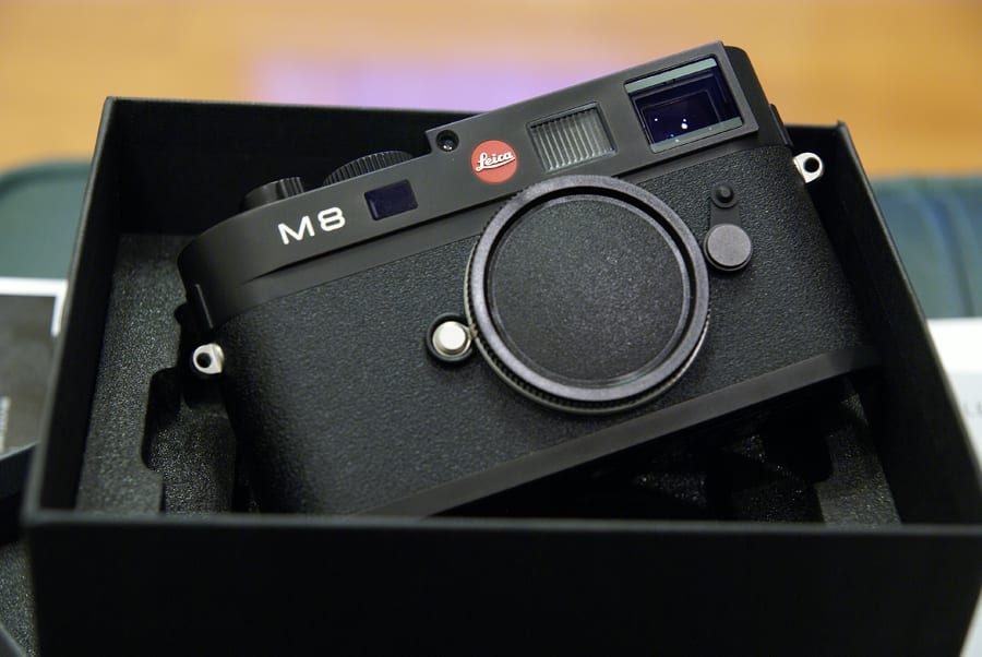 Leica M8 UVフィルター 変換マウンタ付属