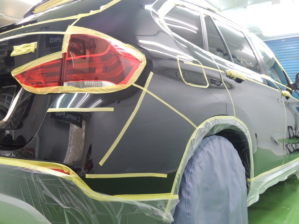 2018/2 BMW・X1(ブラックサファイア) PRO PCX-S8コーティング 2018/2 BMW・X1(ブラックサファイア) PRO PCX-S8コーティング