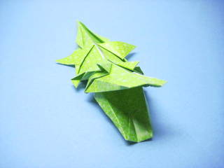 ワニの折り紙 創作折り紙の折り方