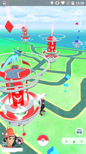 寝ながらジム戦 ポケモンgo三昧の休日 熱川温泉において 本日の装備 酒と葉巻とラーメンの日々 つれづれ日記