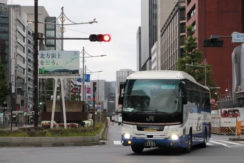 東京駅への到着ルートが変わったｊｒバス東北 バスターミナルなブログ