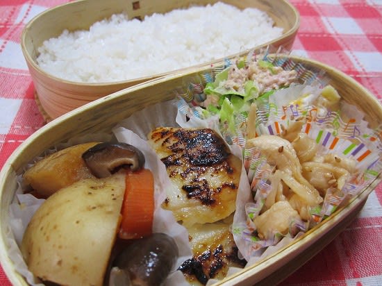 カレイのみりん漬け焼き お弁当 おべんとう フリー素材