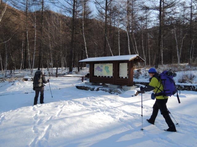 甲武信ヶ岳登山 年越し登山 ぼのぼの山歩き