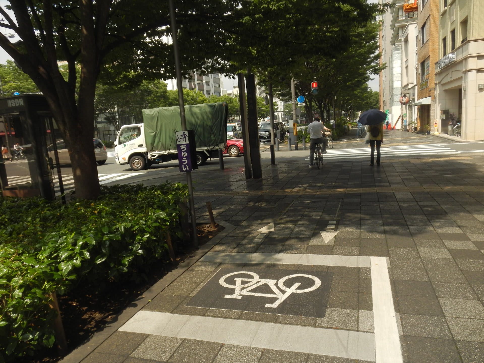 自転車 通行 帯