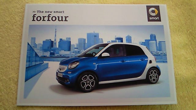 4人乗り仕様が再び スマート 新型smart Forfour スマート フォーフォー のカタログ ハリアーrxの業務日誌