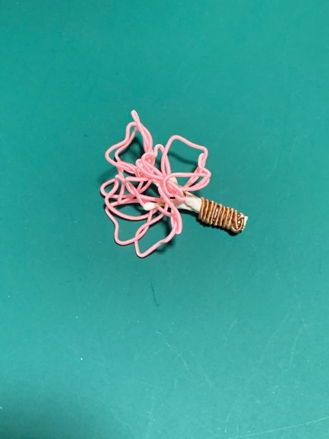 完成まじかで アチャー 大好きハンドメイド 大切な音楽も忘れない