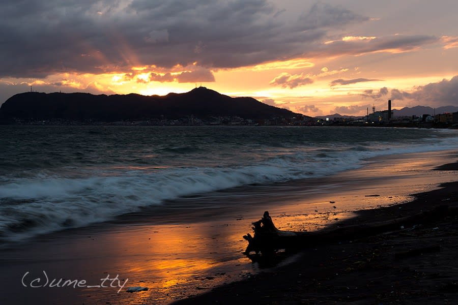大森浜と函館山の夕景 Photodiary 北海道の風景写真ブログ