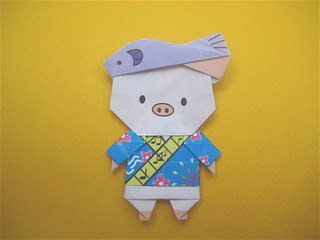 厚木市マスコットキャラクターあゆコロちゃんの折り方公開 創作折り紙の折り方