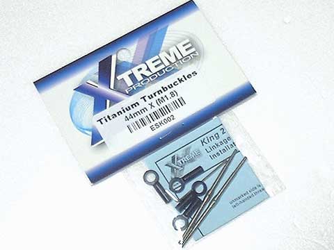 Xtreme ESK002 Titanium Turnbackles