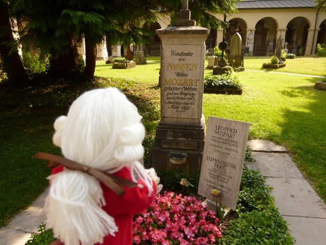 ザンクト セバスティアン墓地です モーツァルト 宇奈月