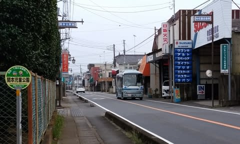 2020年に関城の路線バスが再開(茨城県筑西市)